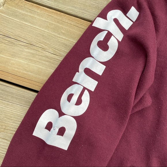 Bench Maroon Hoodie - Picture 2 of 9